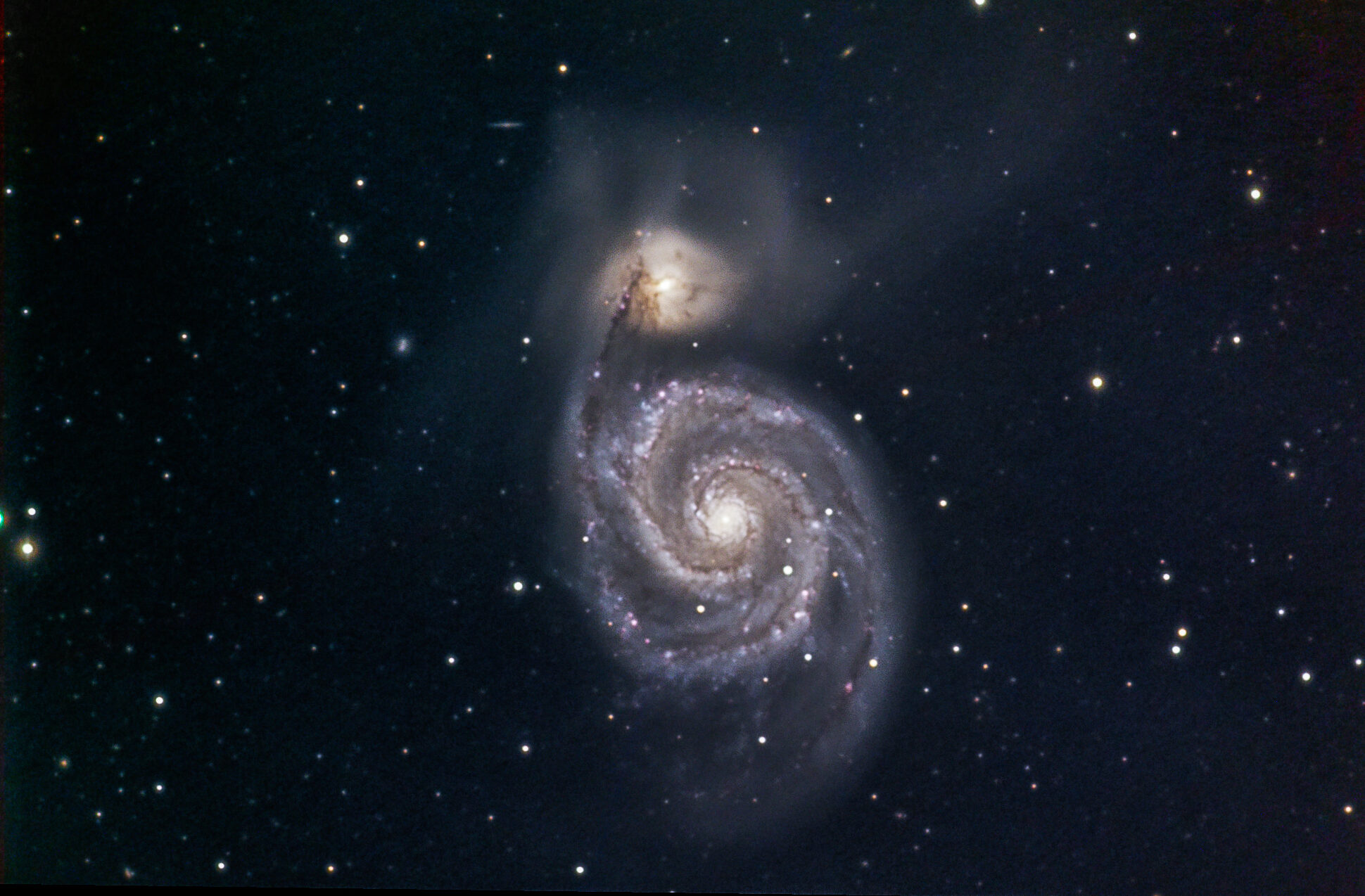 Whirlpool-Galaxie (M51)