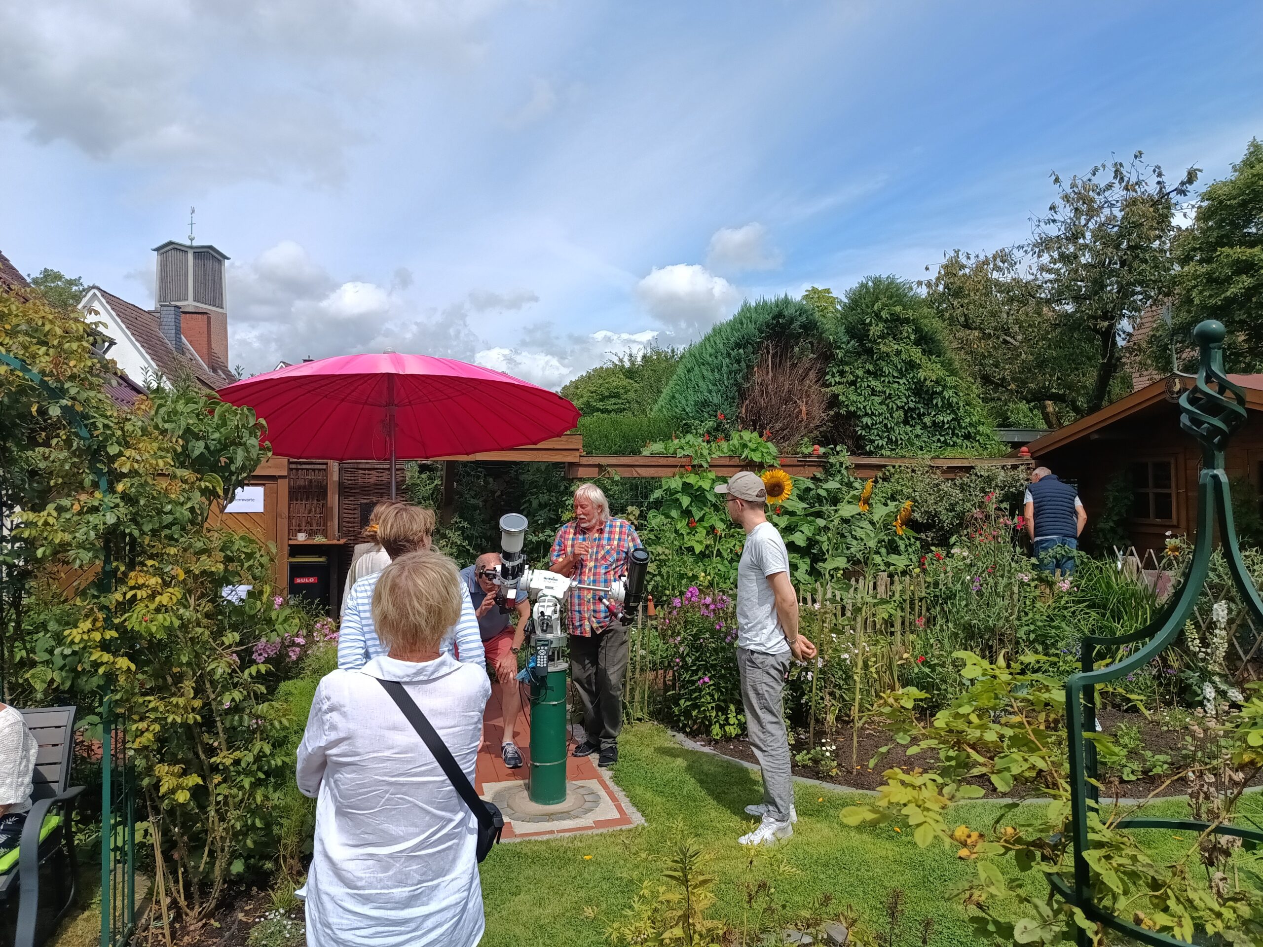 Die Offene Sternwarte im Offenen Garten