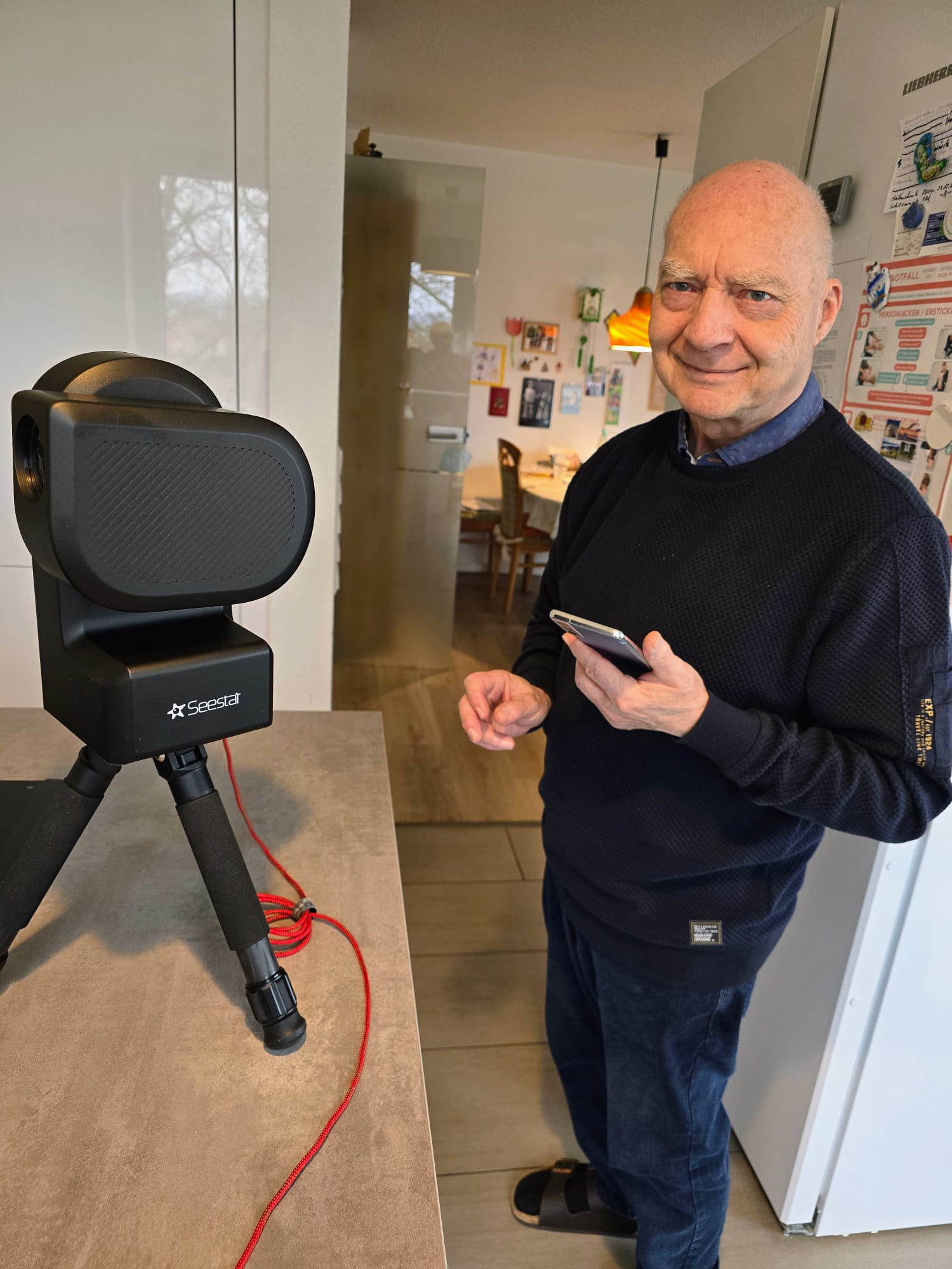 Astronomie mit 75 – warum sich ein 75-Jähriger ein Smartteleskop kauft…